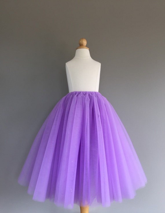 lilac tutu skirt