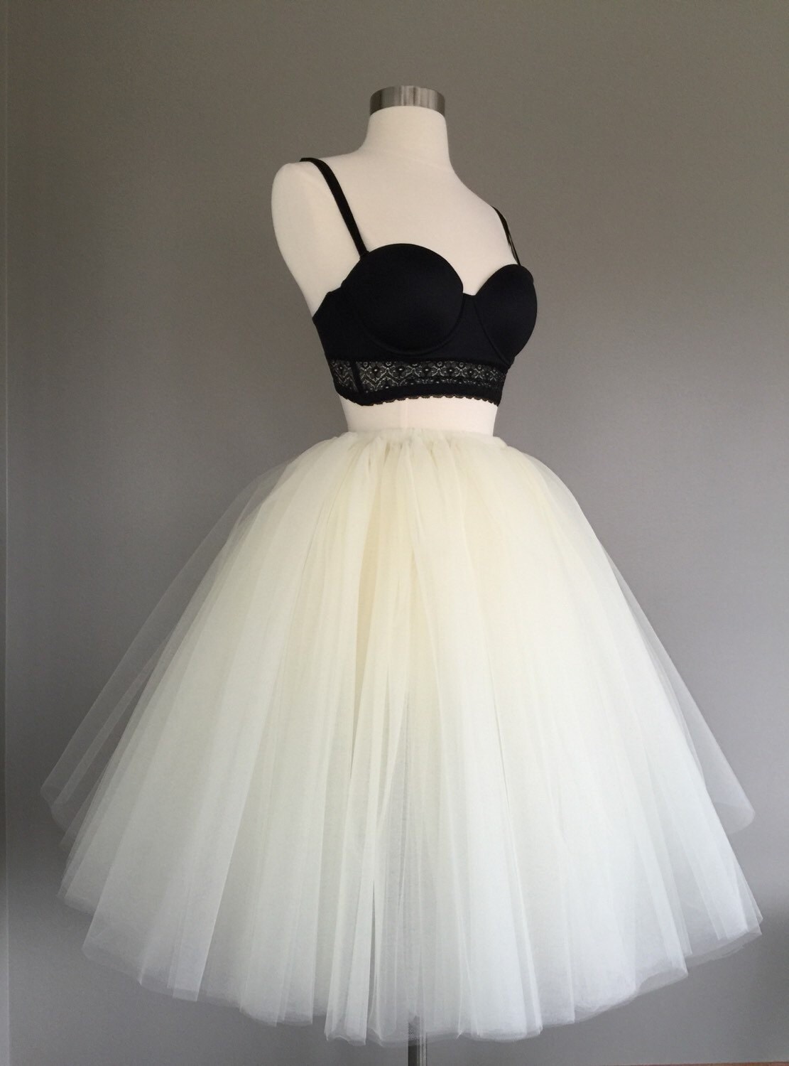 Ivory Tulle Skirt Adult Bachelorette Tutu Ivory Adult Tutu Etsy