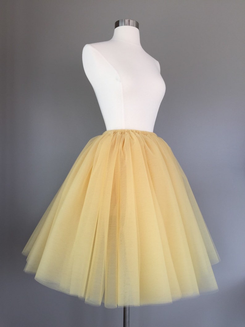 Adult Bachelorette Tutu adult tutu adult tulle skirt Gold Tulle Skirt