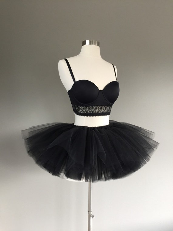 short black tutu dress