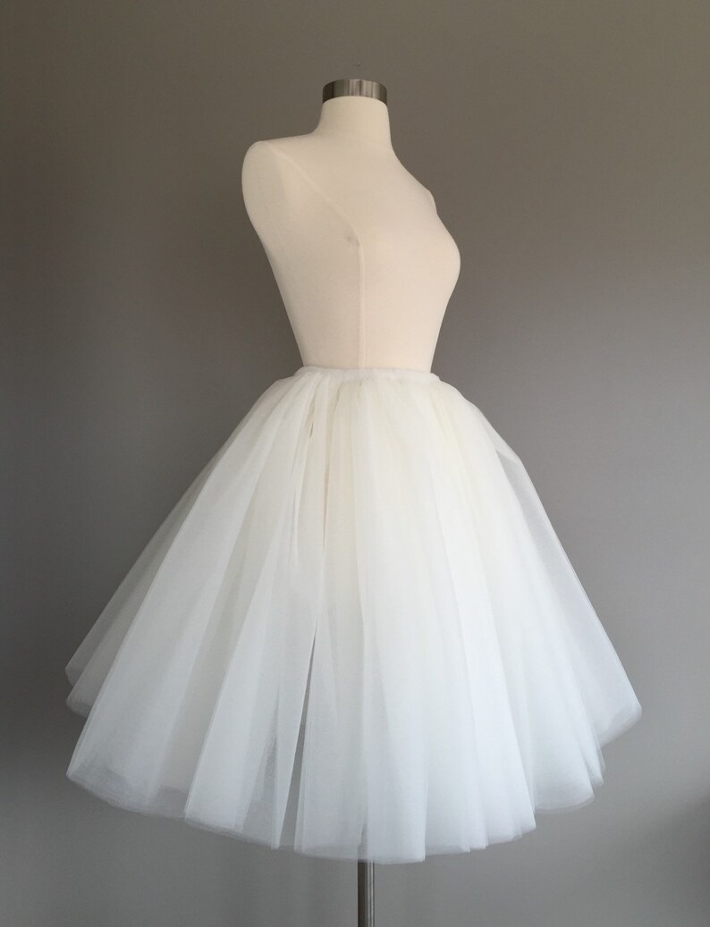 Ivory Tulle Skirt light ivory tulle skirt Adult Etsy
