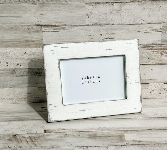 House to Home White Picture Frame, 4x6