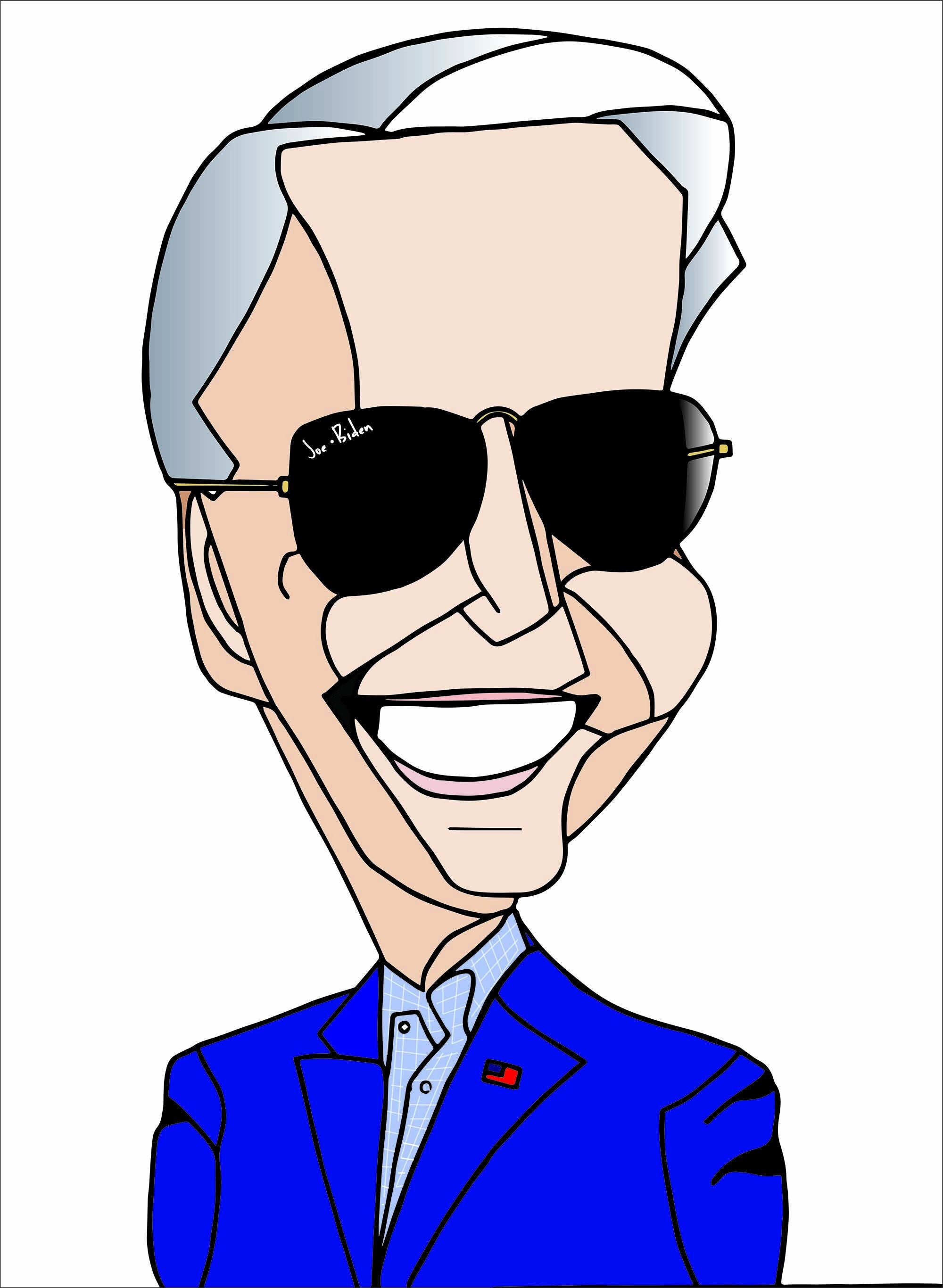 Joe Biden Biden SVG AI JPEG Clipart Cricut Silhouette | Etsy