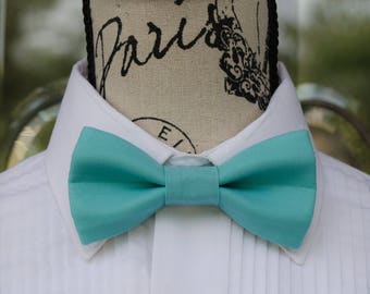 Seafoam Bow Tie - Seafoam 191B (Child - Adult) Weddings - Groomsmen - Graduation - Proms - Special Occasions - Mens Fashions