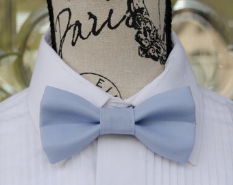 Baby Blue Bow Tie  (Child - Adult) Baby Blue 32B - Weddings - Grooms - Groomsmen - Ringbearers -Graduation - Prom