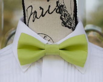 Pistachio Green Bow Tie  134B (Child - Adult) Weddings - Grooms - Groomsmen - Ringbearer - Graduation - Special Occasion -Business Attire