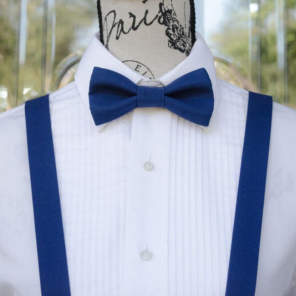 Royal Blue Suspender Etsy
