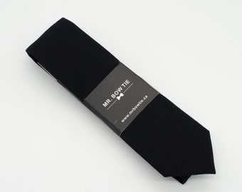 Tux Black Neck Tie (99B) Neckties, Mens Neck Tie, Necktie, Black Neck Tie, Black Necktie, BlackTies, Black Wedding Ties