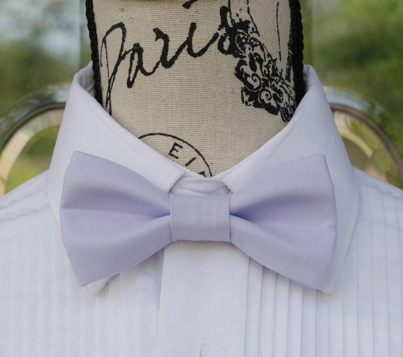 Light Lavender Bow Tie & Suspender Light Lavender 33B child Etsy Canada