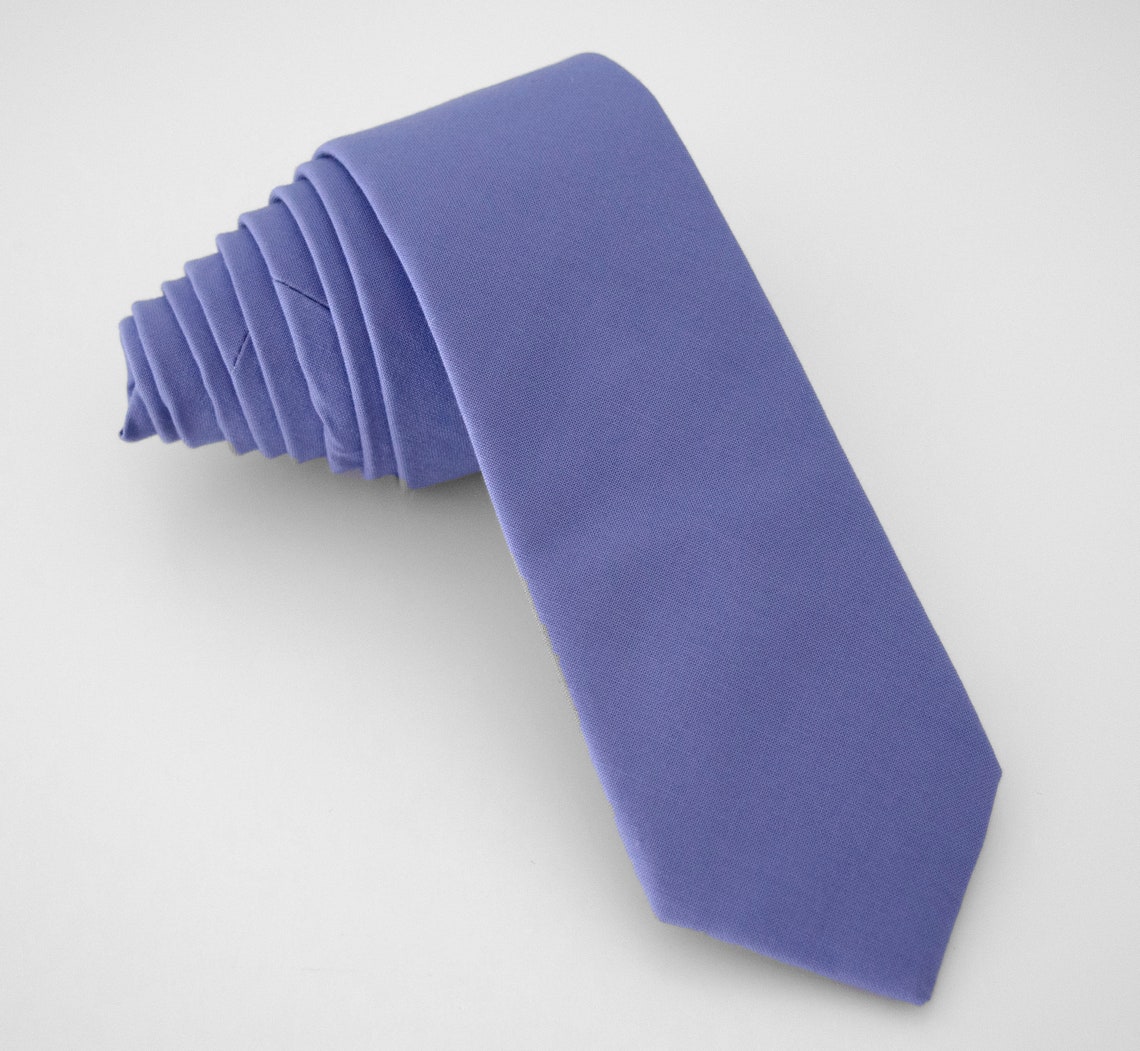Periwinkle Neck Tie 260B Neckties Mens Neck Tie Necktie | Etsy