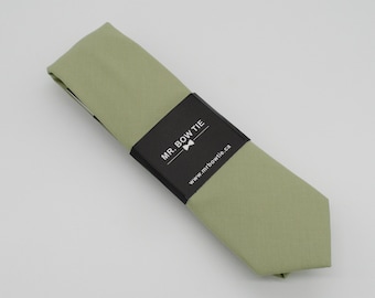 Sage Green Neck Tie (172B) Neckties, Mens Neck Tie, Necktie, Green Neck Tie,  Wedding Neck Ties