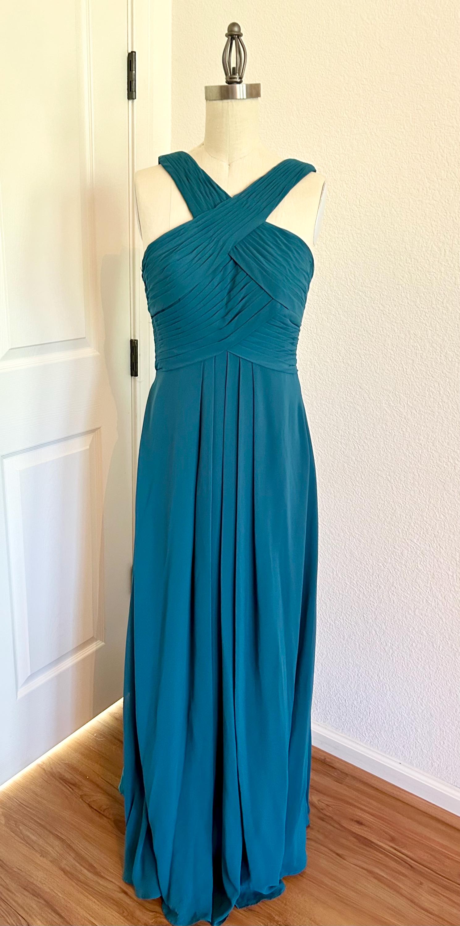 slim fit dress slacks Peekaboo Corset Satin And Chiffon Dress With Tiered Ruffled Skirt main image 1