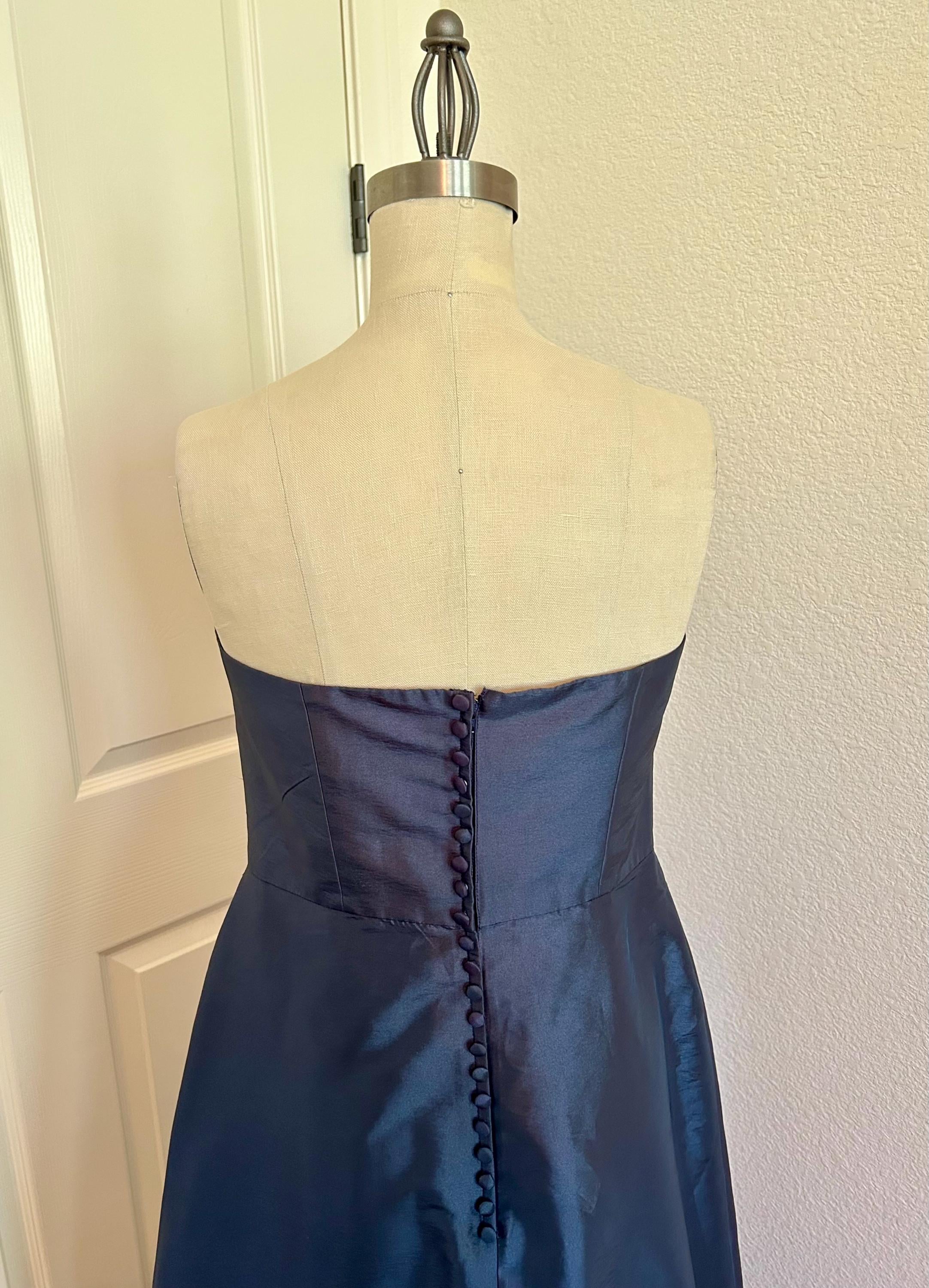 strapless open back dress Khush Portofino Dress