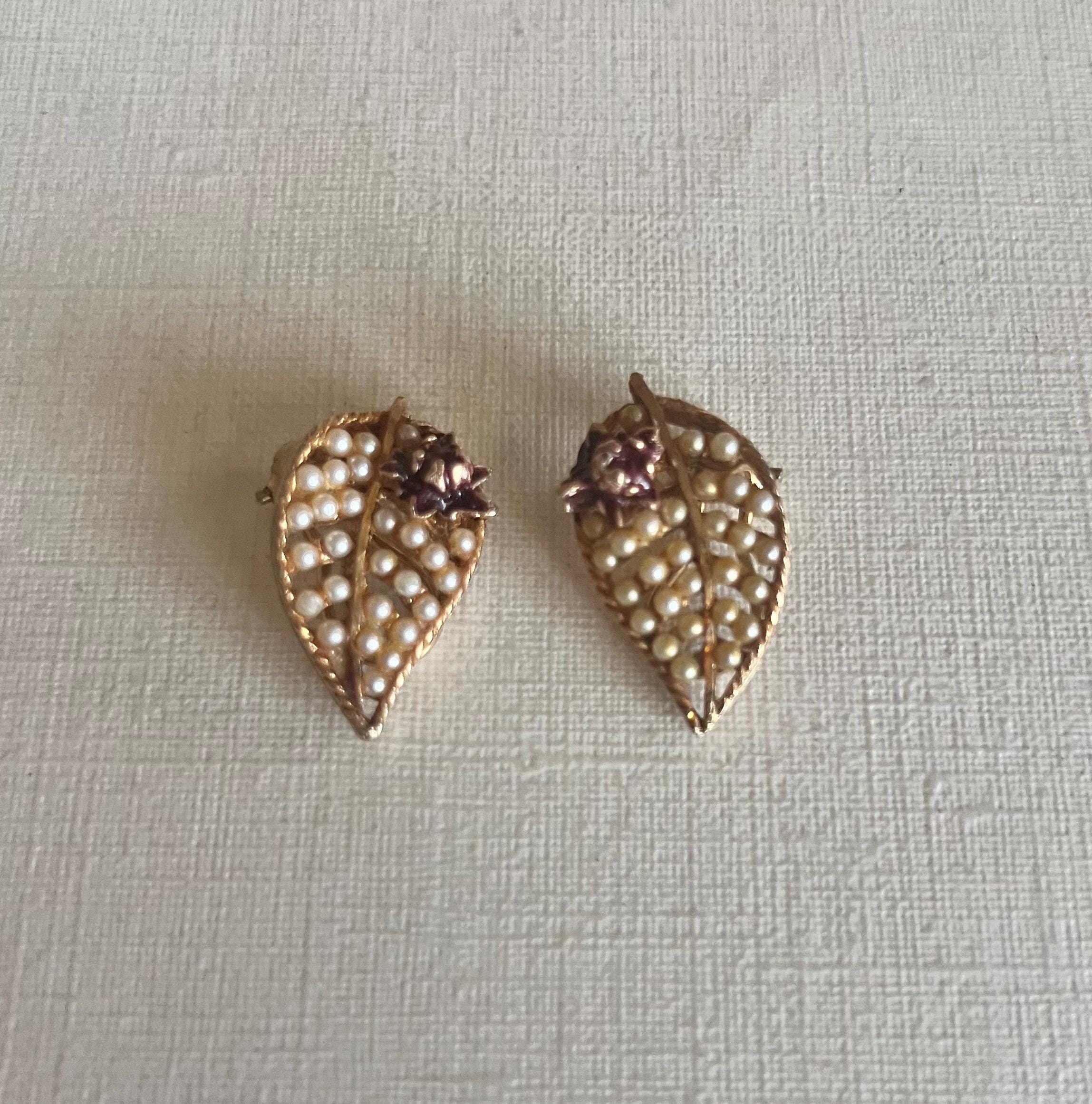 Orecchino con nappa, per donne e ragazze, uomini, cartilagine in acciaio inossidabile, piccolo cerchio avvolgente vite clip su foglia di piume catena a più strati goccia gioielli alla moda per donna