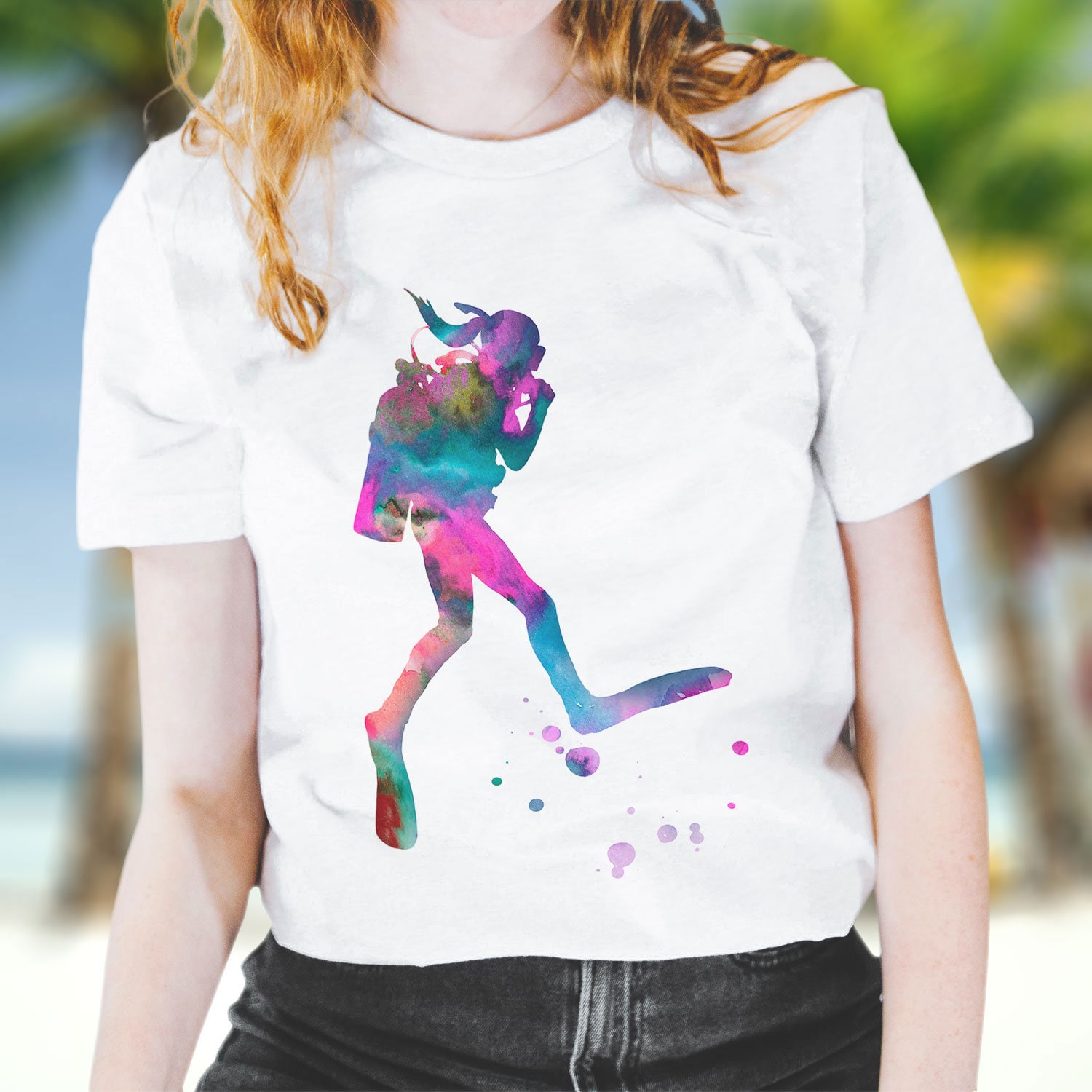 Buy Scuba Diving T Shirt Online In India Etsy India