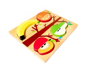 2 in 1 Fruit Puzzle