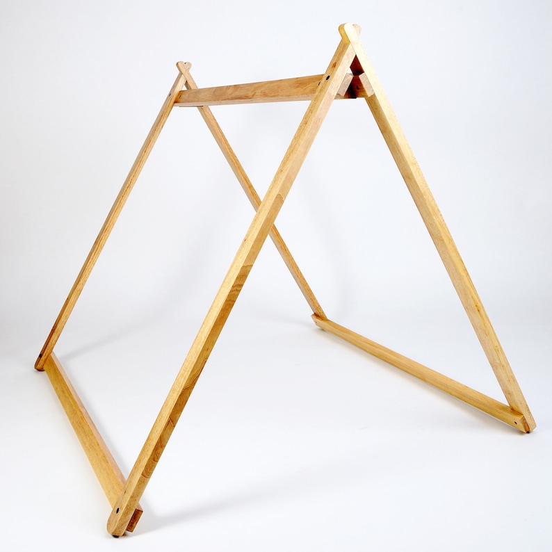 White A-Frame Playhouse Tent