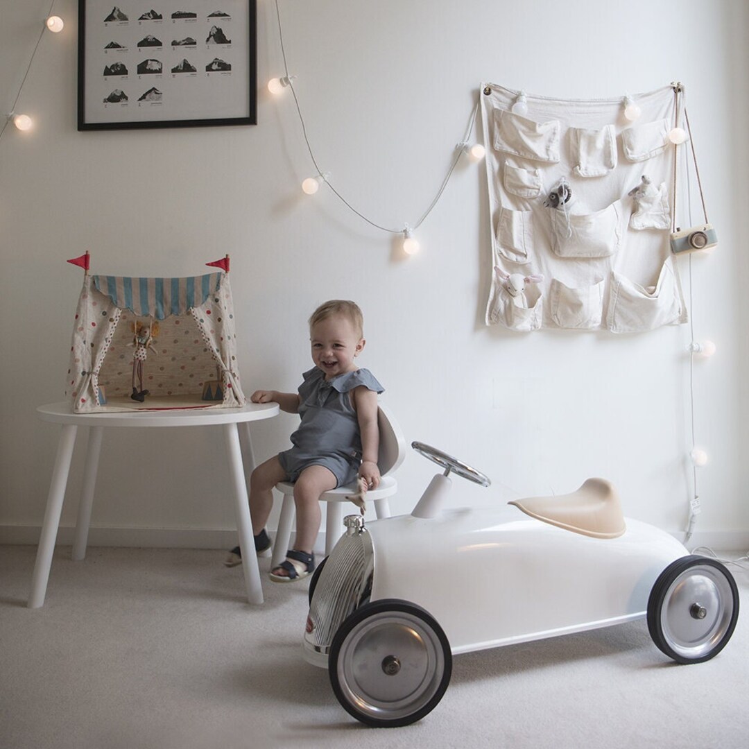 Vintage Kids Ride-on Car - Etsy UK