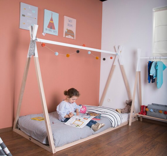 teepee floor bed