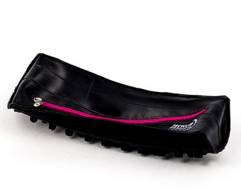 Tire pencil case pink