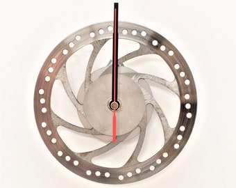 Horloge à disque de frein - Horloge murale biker n° 275 - 16 cm Diamètre