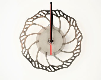 Brake Disc Wall Clock No. 269 - 16cm diameter