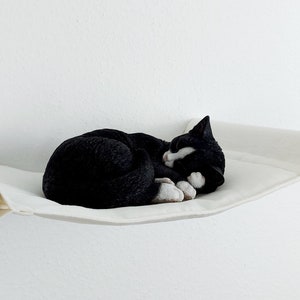 Cat Hammock Wall Mounted Creme