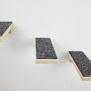 3 Cat Steps, useable as stairs, wall mounted image 2
