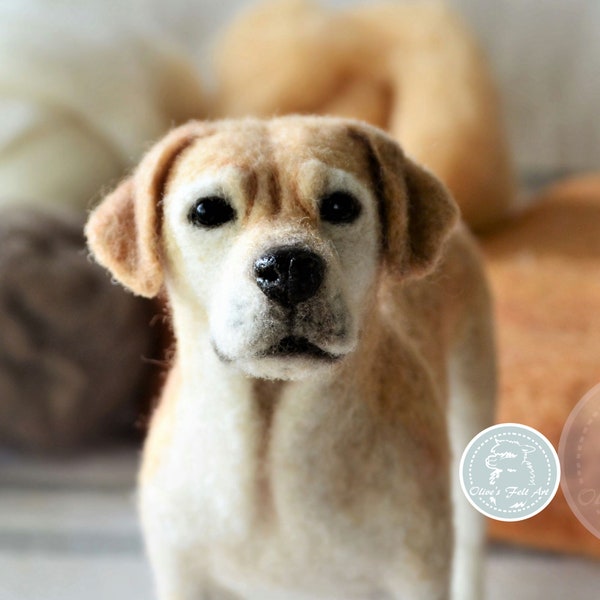 Needle Felt Labrador Etsy