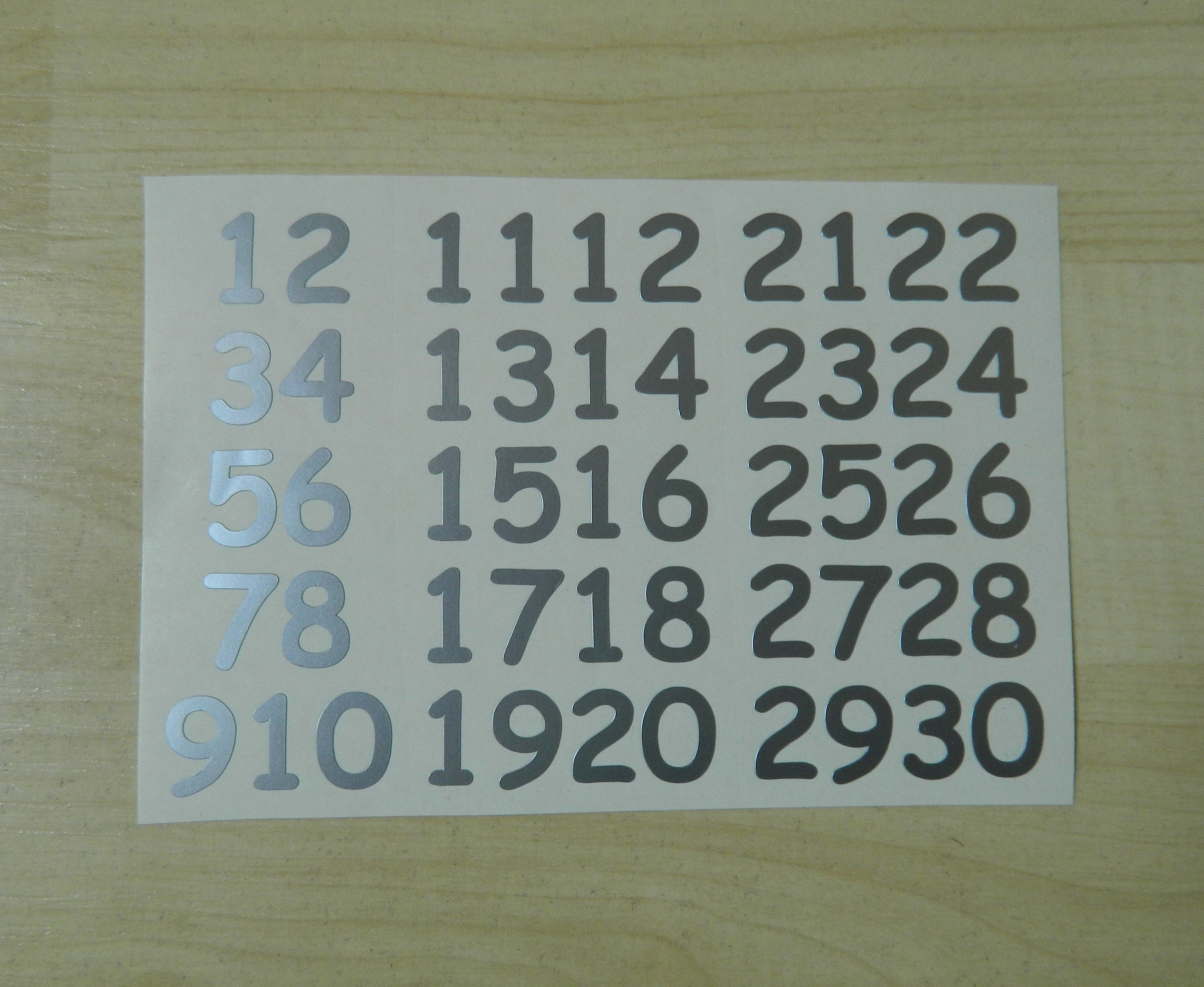 Comic Sans Font Alphabet Sticky Back Vinyl Letters for Crafts 15, 20, 30 or  40mm 