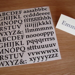 Self Adhesive Letters Stick On Vinyl Letters Capital Letter - Temu
