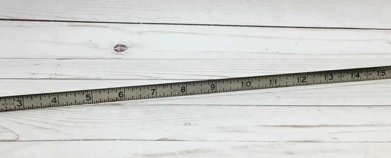 1930s Craftman Silver Pocket Measuring Tape with Upside Down Window 3934