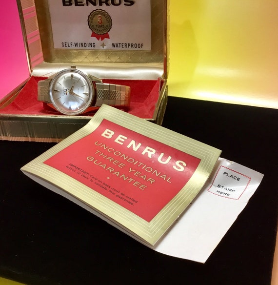 1960's Benrus Series 7120 Self Winding Waterproof… - image 2