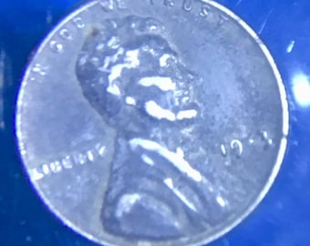 1943 Steel Ghost Penny Error Coin