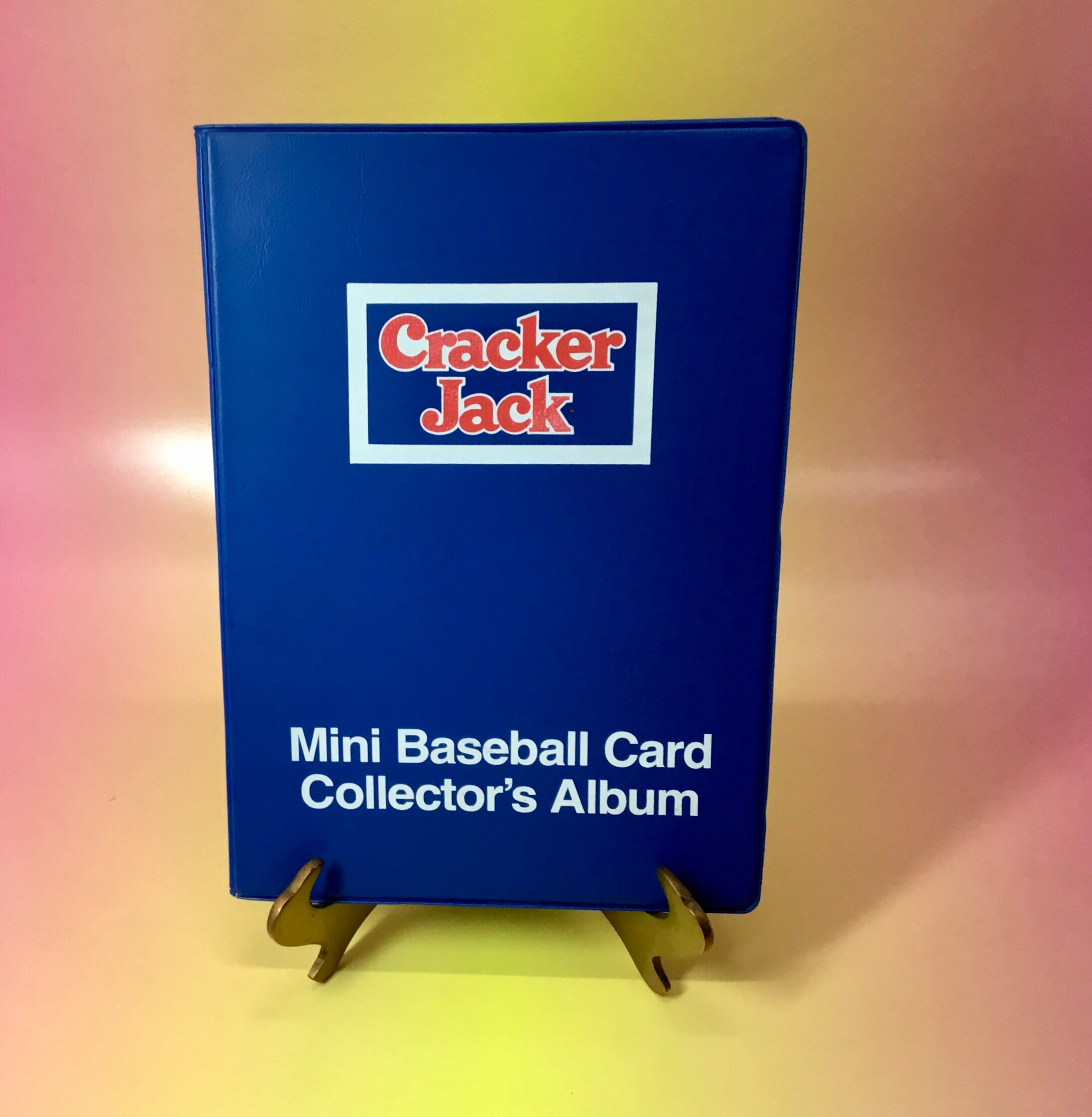 Cracker Jack Mini Baseball Card Collectors Album Including Etsy
