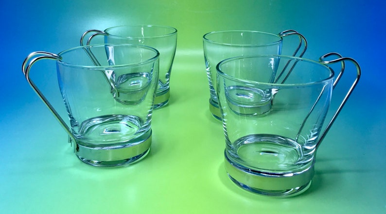 Bormioli Rocco Espresso Cups with Removable Handles - Thumbnail 5