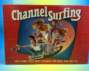 1994 Channel Surfing Board Game by Milton Bradly