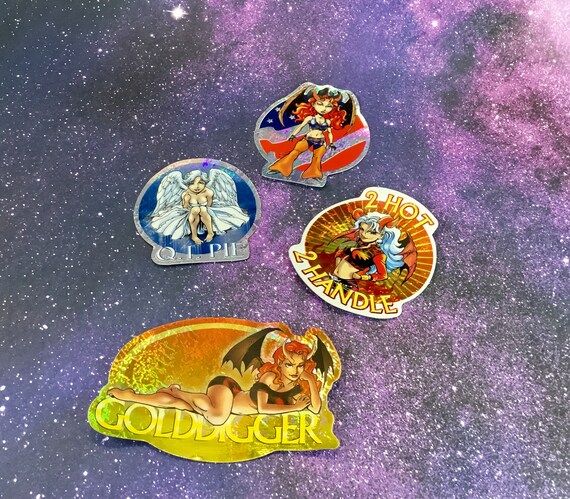 Vintage 2002 Prism Stickers: Hot & Spicy Series #2, Set of 4 - Etsy