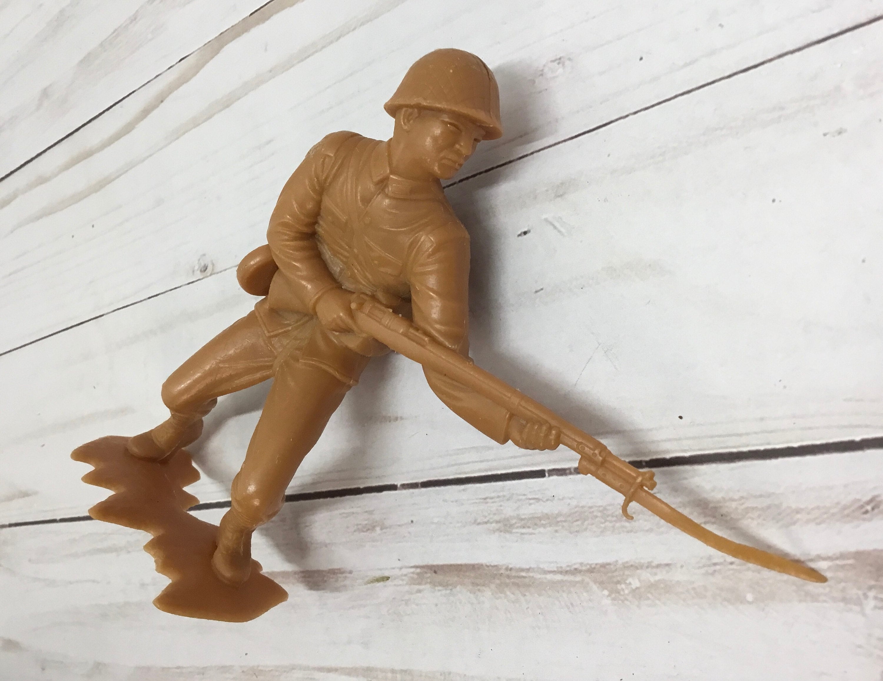 Louis Marx 1963 Japanese 6 Inch Toy Soldier Unpainted Louis Marx 1963 Japanese 6 Inch Toy Soldier Unpainted