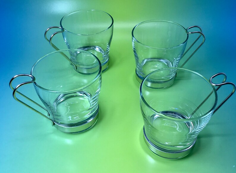 Bormioli Rocco Espresso Cups with Removable Handles - Thumbnail 3