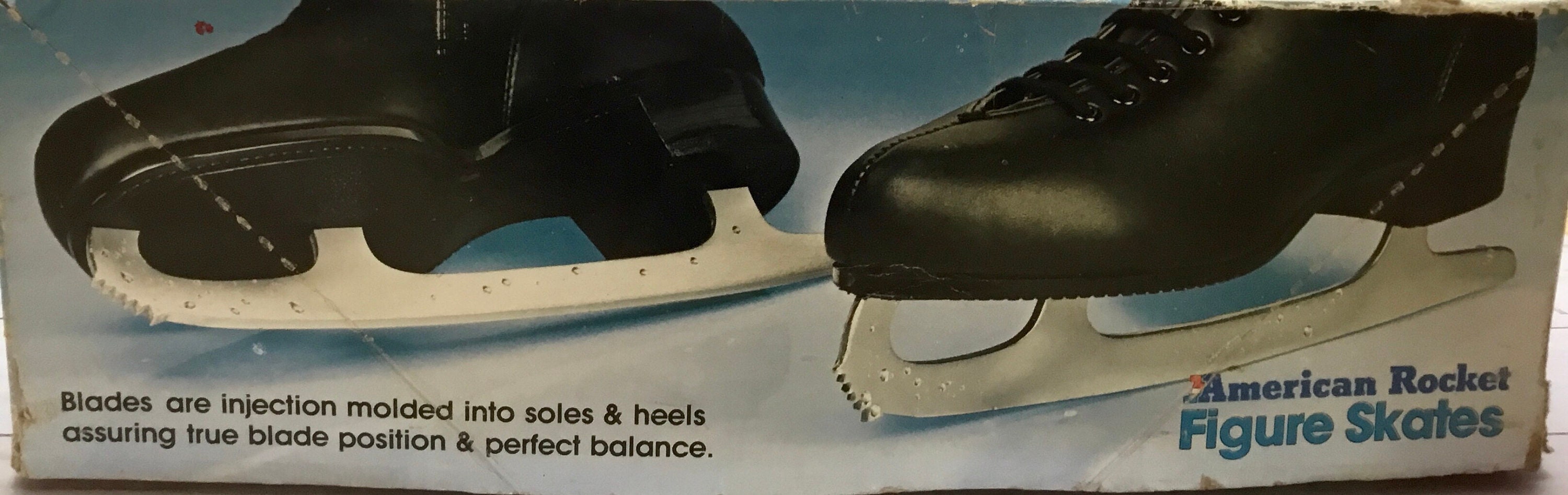 American Rocket Figure Skates With Imperial Blades Vintage  display picture 1