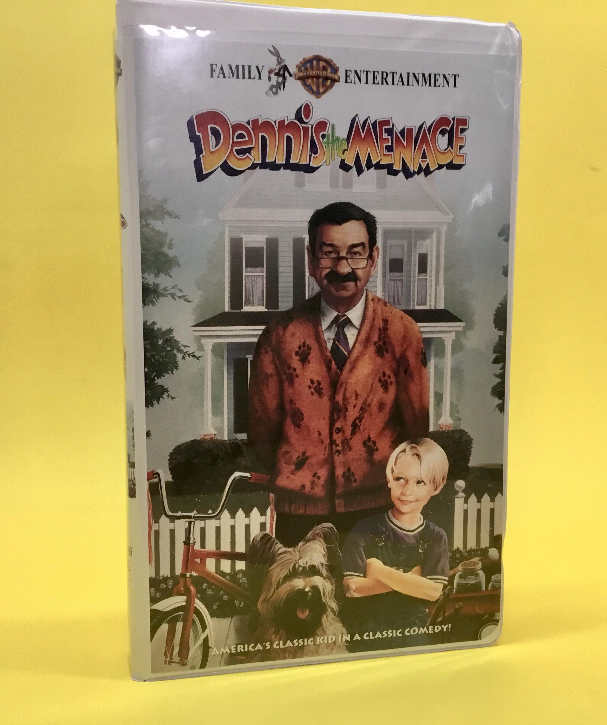1990s Dennis the Menace VHS WB Family Entertainment picture