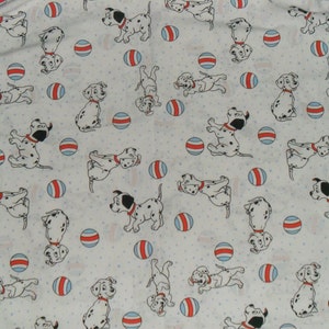 Original 101 Dalmatian Cotton Fabric - Etsy