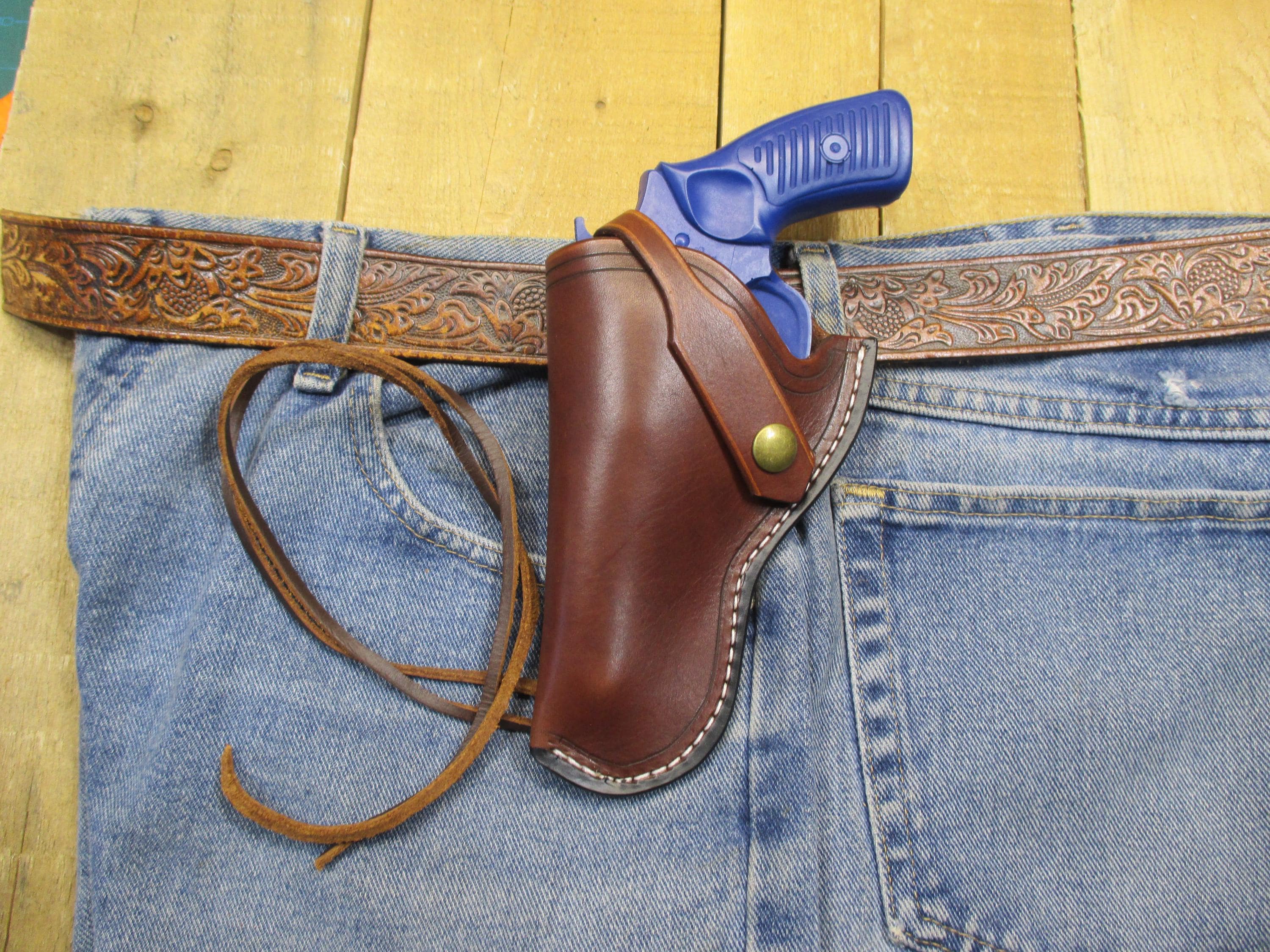 Ruger SP101 3" IWB CCW Leather Holster | Palmetto Leather