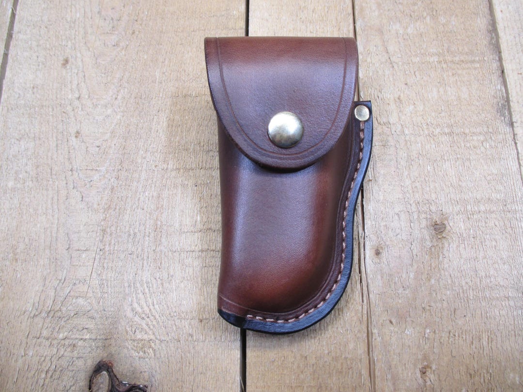 North American Arms .22 Mag/lr 1 1/8 Barrel & Sidewinder, Leather
