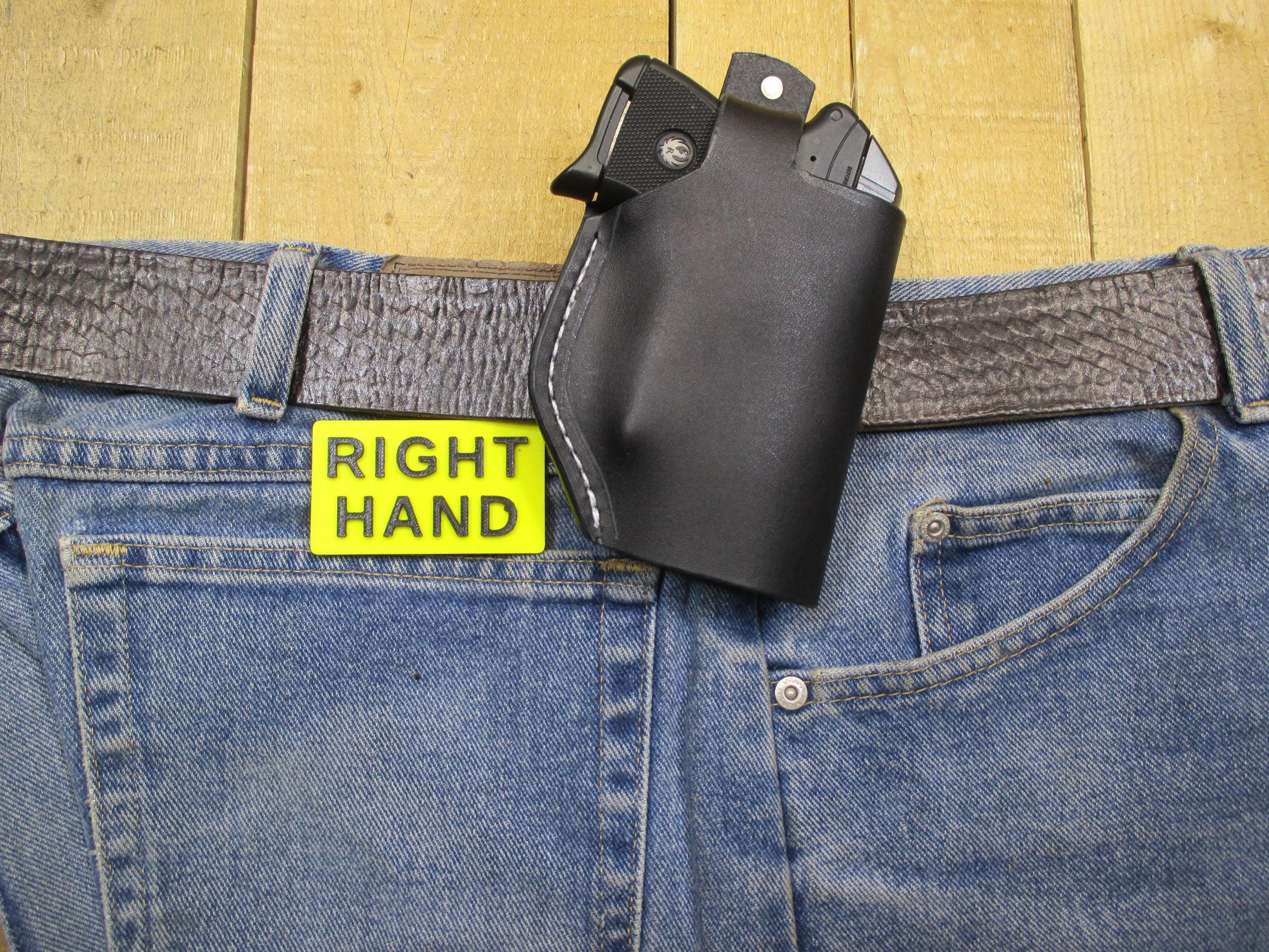 NEW Ruger LCP 380 With Crimson Trace or Lasermax /Nylon IWB Conceal Holster