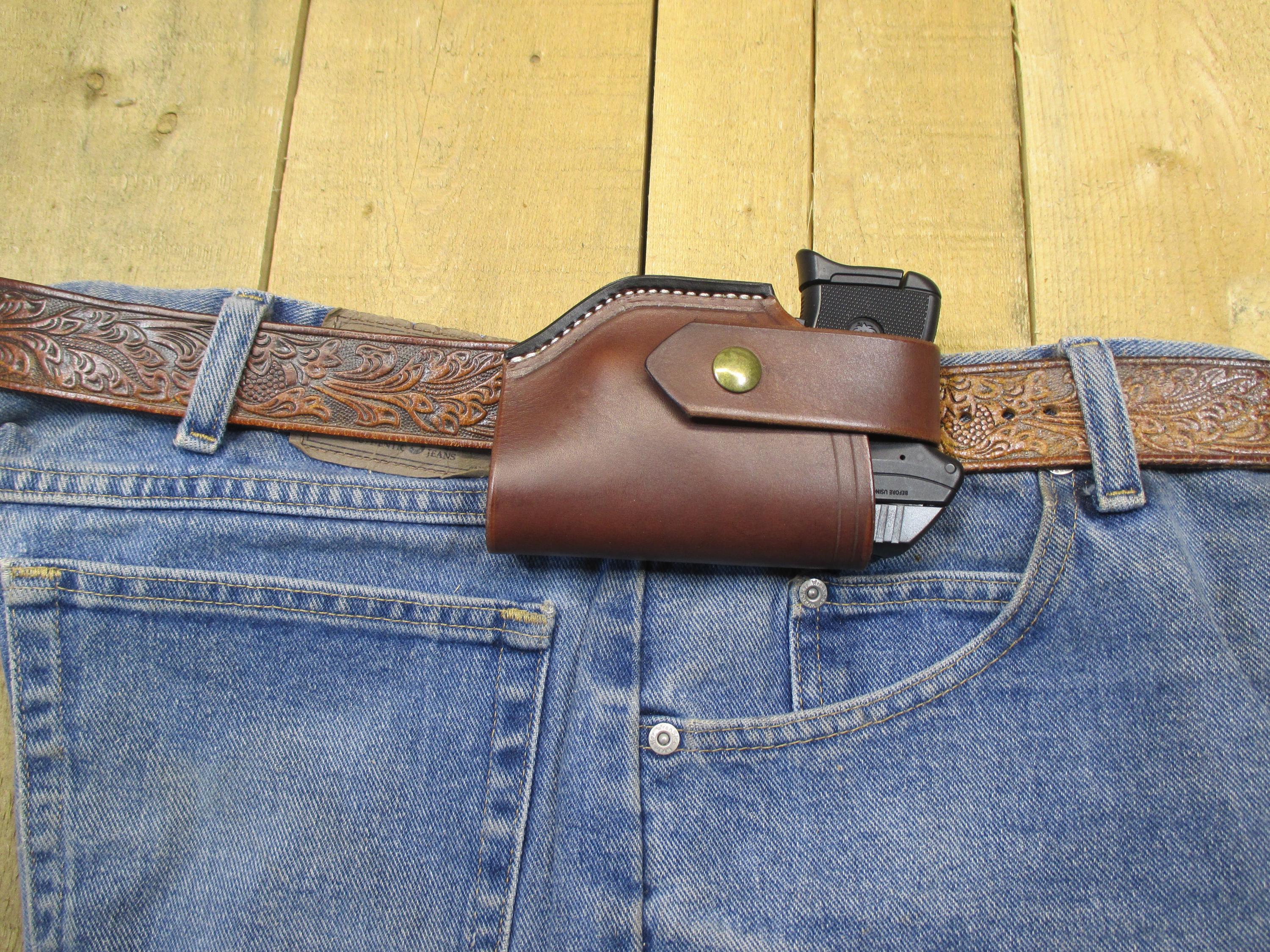 thumbnail image 2 of Pro-Tech Nylon IWB Holster For Ruger LCP 380 With Crimson Trace Or Lasermax – Ambidextrous 2 of 4