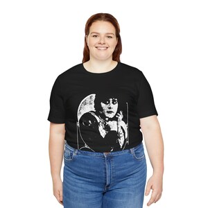 Theda Bara, Femme Fatale, Actress Shirt, Vampire Girl T-shirt, Silent Film Tshirt, Gothic Fashion Unisex Jersey Short Sleeve Tee image 8