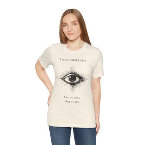 Third Eye, All Seeing Eye T-shirt, Spiritual Shirt, Yoga, Celestial, Trippy Boho Tshirt, Psychedelic Unisex Jersey Short Sleeve Tee image 8