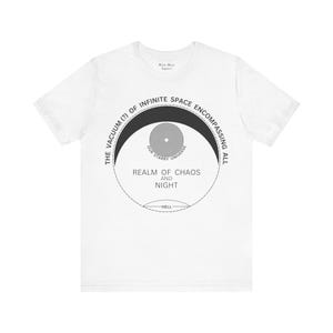 Our Starry Universe, Paradise Lost Shirt, Classic Literature T-shirt, John Milton, Vintage Bookworm Tshirt Unisex Jersey Short Sleeve Tee